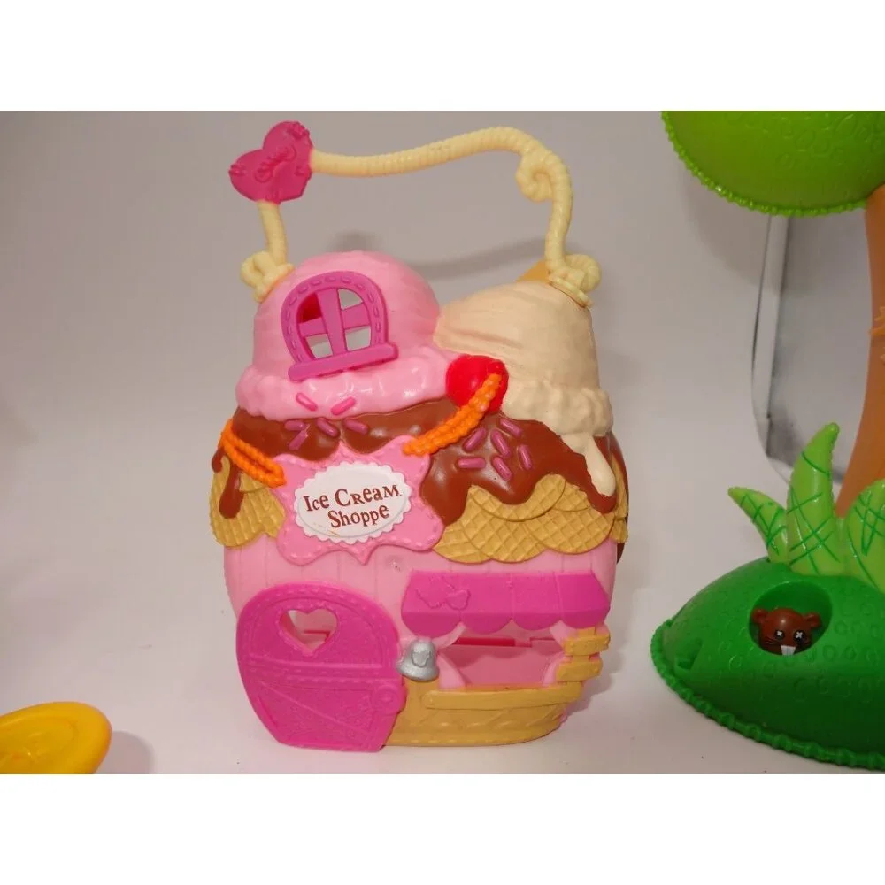Lalaloopsy Tinies Ice Cream Shoppe‎ 2014 Take along and Mini Tree House